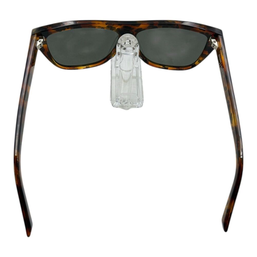 Saint Laurent Unisex Square/Rectangle Havana Grey Fashion Designer - Picture 4 of 10